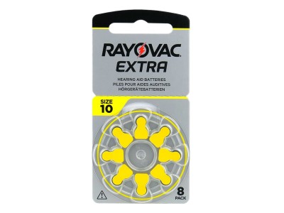 RAYOVAC Dzirdes aparāta baterija | izmērs