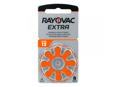 RAYOVAC Dzirdes aparāta baterija | izmērs
