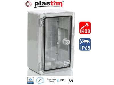 ElectroBase ® PP3 Plastmasas skapis H400xW300xD220