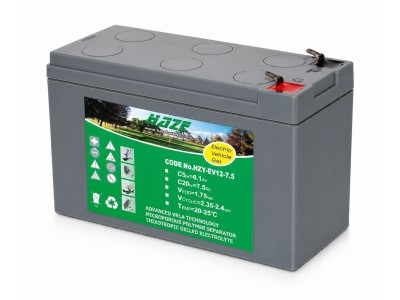 HAZE 12V 7.5Ah akumulators ::