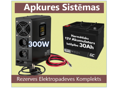 ElectroBase ® Rezerves Elektropadeves Komplekts Apkures