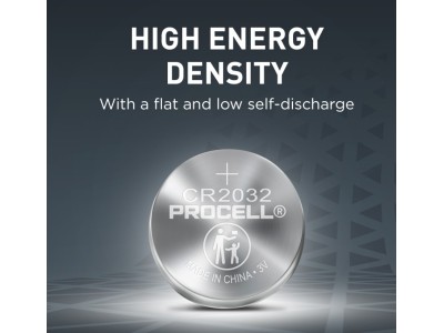 Procell ® CR2032 baterijas 3V Duracell