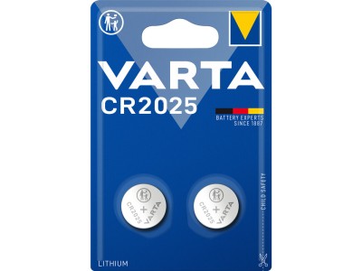VARTA ® CR2025 baterijas Varta litija