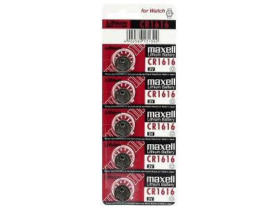 Maxell CR1616 baterijas 3V Maxell litija