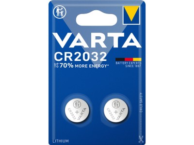 VARTA ® CR2032 baterijas Varta litija