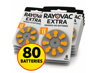 RAYOVAC 80 gab. SUPER EKONOMISKAIS Komplekts