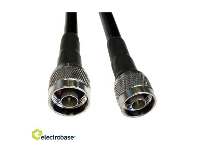 Kabelis LMR-400, 3m, N-vīrsne uz N-vīrs