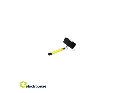 SVŪLIS Selfie stick C 20+102cm dzeltens