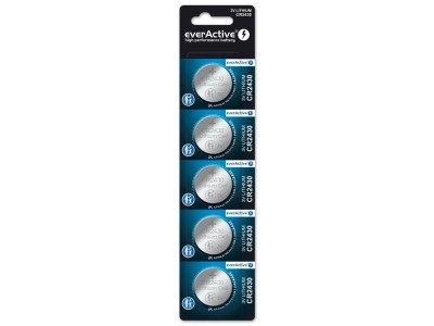 EverActive™ CR2430 baterijas 3V everActive litija