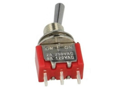 Switch: toggle; Pos: 3; SP3T; ON-OFF-ON