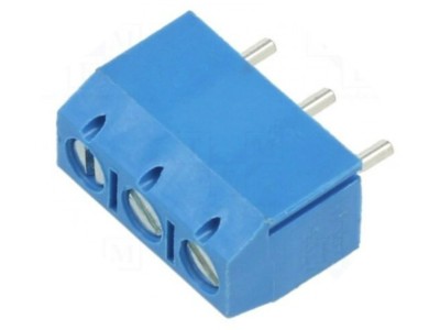 PCB terminal block | angled 90°