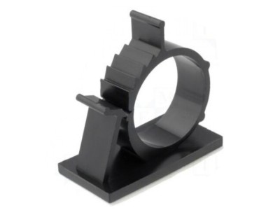 Self-adhesive cable holder; 22.2÷25.4mm