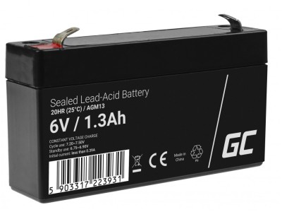 Green Cell ® 6V 1.3Ah