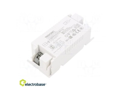 Power supply: switched-mode; LED; 25W; 27÷43VDC