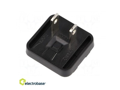 Adapter; Plug: USA; Application: GEM18I