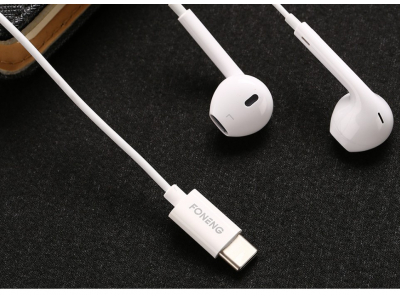 In-ear headphones, wired Foneng T15, USB-C