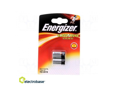Battery: alkaline; 6V; 4LR44; Batt.no: