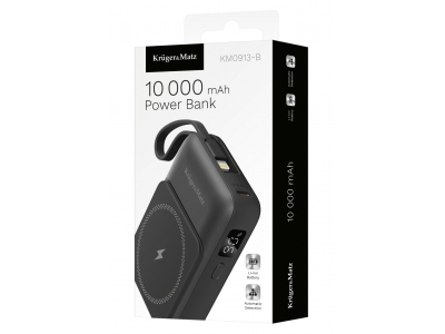 Kruger&Matz 10 000 mAh lādētājs-akumulators ar