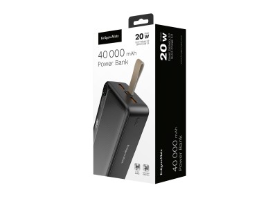 Kruger&Matz 40 000 mAh Lādētājs -