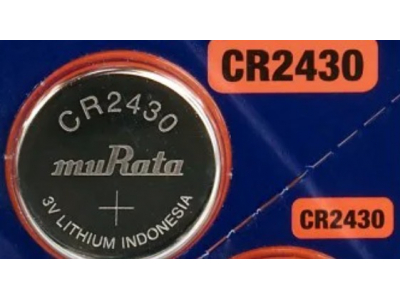 MURATA - SONY CR2430 baterijas 3V