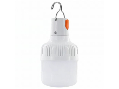 LED kempinga lampa, ko darbina iebūvēts