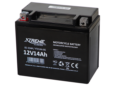 Xtreme Motocikla akumulators 12V 14Ah |