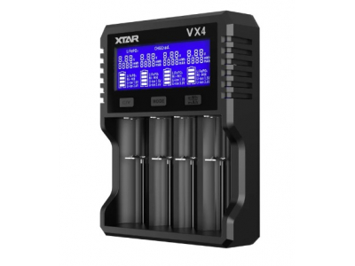 XTAR ® XTAR VX4 lādētāja komplekts