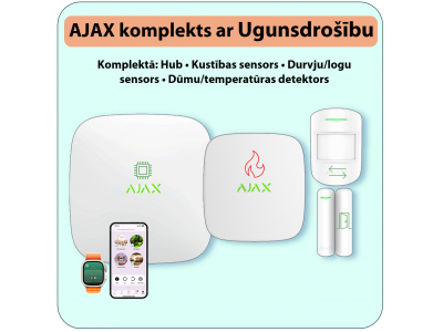 AJAX ® Bezvadu GSM / Ethernet