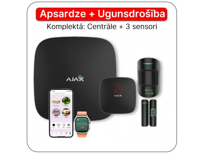 AJAX ® Bezvadu GSM / Ethernet