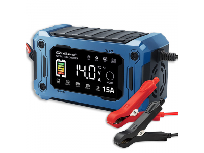 Qoltec ® Viedais 12V 15A lādētājs