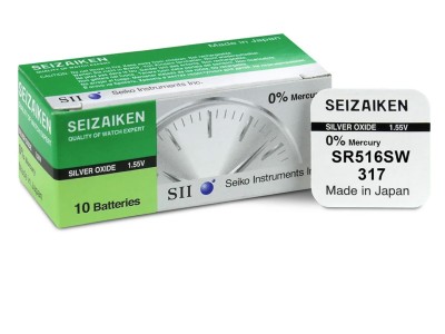 Seiko Seizaiken 317 baterijas 1.55V