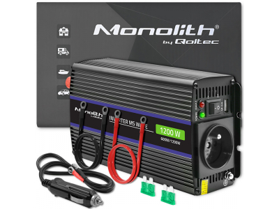 Qoltec ® Qoltec Monolith sprieguma pārveidotājs