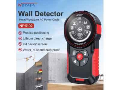 NOYAFA ® Profesionāls sienu detektors: AC/metāla/koka