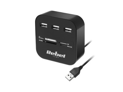 USB 2.0 HUB + SD