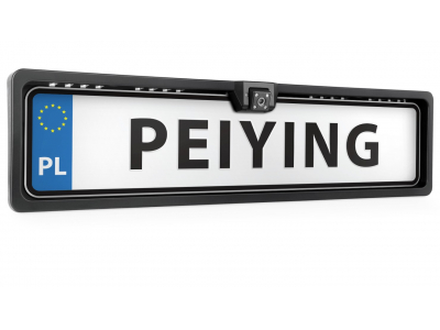 Peiying atpakaļskata kamera numura rāmī ar
