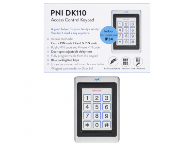 PNI ® DK110 autonoma piekļuves kontroles