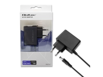 Qoltec ® 15V barošanas adapteris PREMIUM