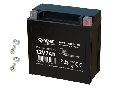 Xtreme Motocikla akumulators 12 V 7