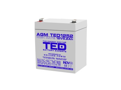 TED ® 12V 5.2Ah AGM