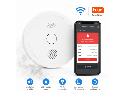 PNI ® Wi-Fi dūmu sensors SafeHouse