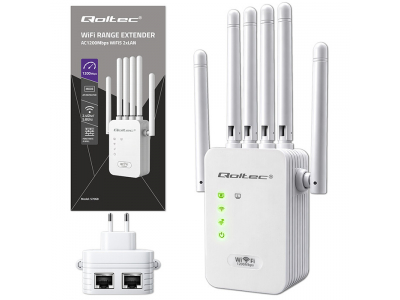 Qoltec ® WiFi 5 signāla pastiprinātājs