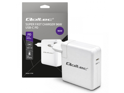 Qoltec ® Īpaši ātrs 96W Power