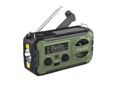 Kruger&Matz Autonomais SOS radio ārkārtas situācijām