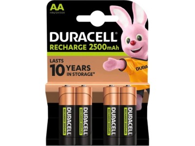 Duracell Precharged HR6 2500MAH ALWAYS READY
