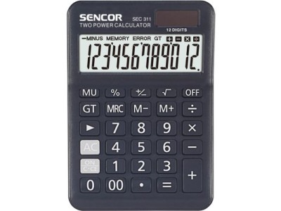 Sencor SEC 311 Kalkulators,12 zīmju