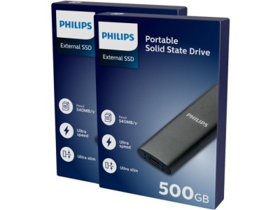Philips External SSD 500GB Ultra speed