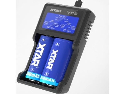 XTAR VC2 LCD Lādētājs