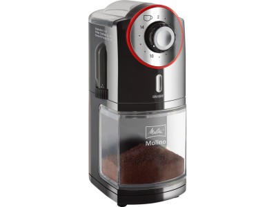 Melitta Molino 100 W Black, Red