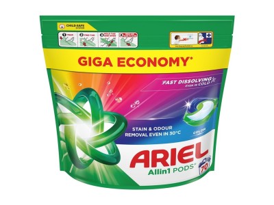 ARIEL COLOR LAUNDRY CAPSULES 70PCS