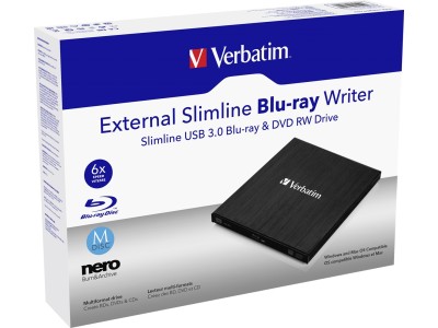 Verbatim External Slimline optical disc drive